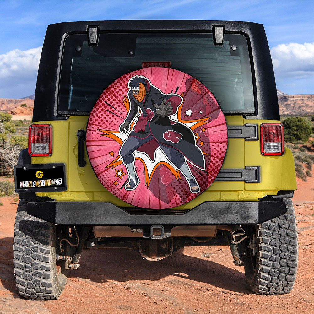 Tobi Spare Tire Covers Custom Anime Car Accessories - Gearcarcover - 2