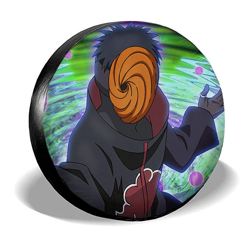 Tobi Spare Tire Covers Custom For Anime Fans - Gearcarcover - 2