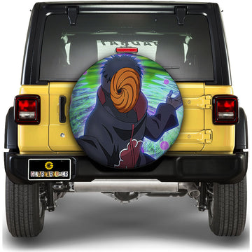 Tobi Spare Tire Covers Custom For Anime Fans - Gearcarcover - 1