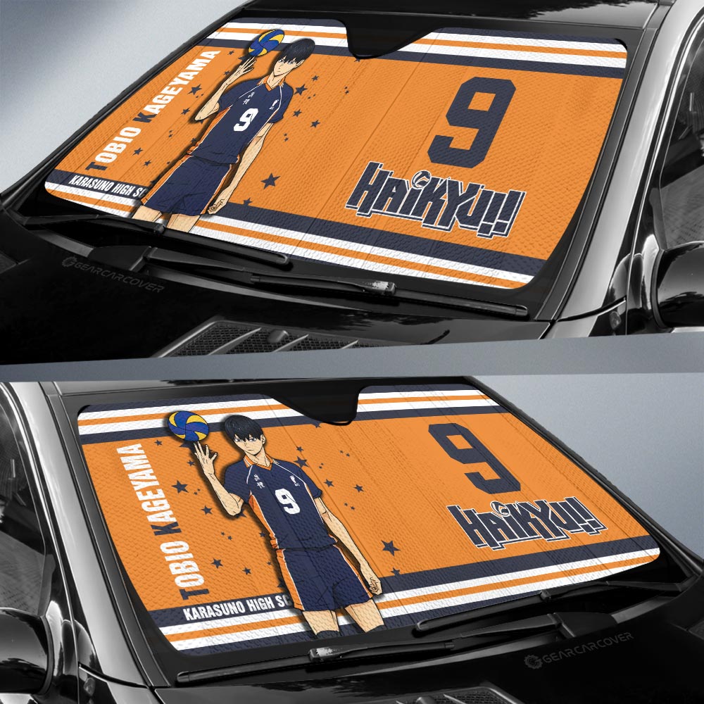 Tobio Kageyama Car Sunshade Custom Car Accessories - Gearcarcover - 2