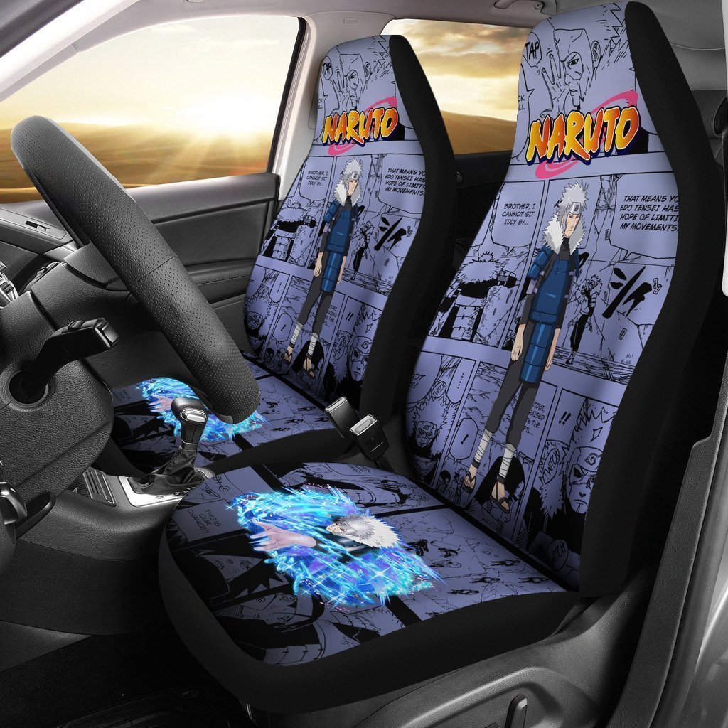 Tobirama Car Seat Covers Custom Manga Anime Car Accessories - Gearcarcover - 1