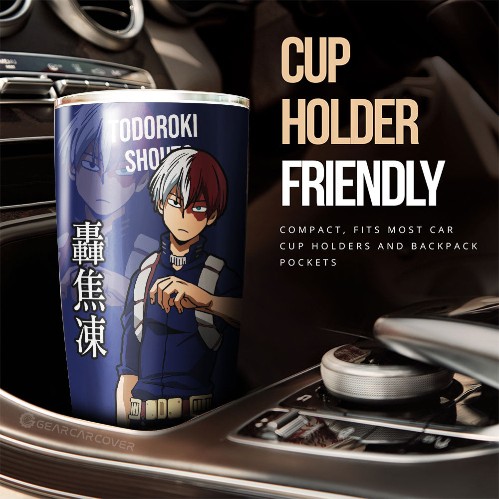 Todoroki Shouto Tumbler Cup Custom Car Accessories For Fans - Gearcarcover - 2