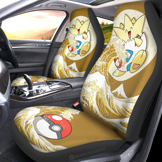 Togepi Car Seat Covers Custom Pokemon Car Accessories - Gearcarcover - 1