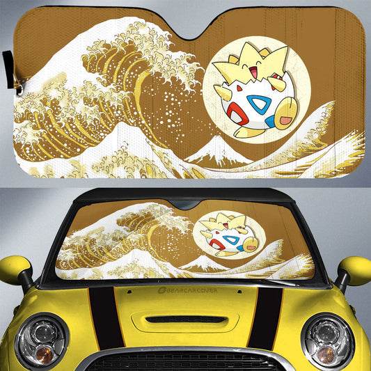 Togepi Car Sunshade Custom Pokemon Car Accessories - Gearcarcover - 1
