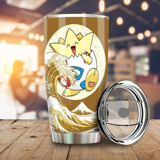 Togepi Tumbler Cup Custom Pokemon Car Accessories - Gearcarcover - 1