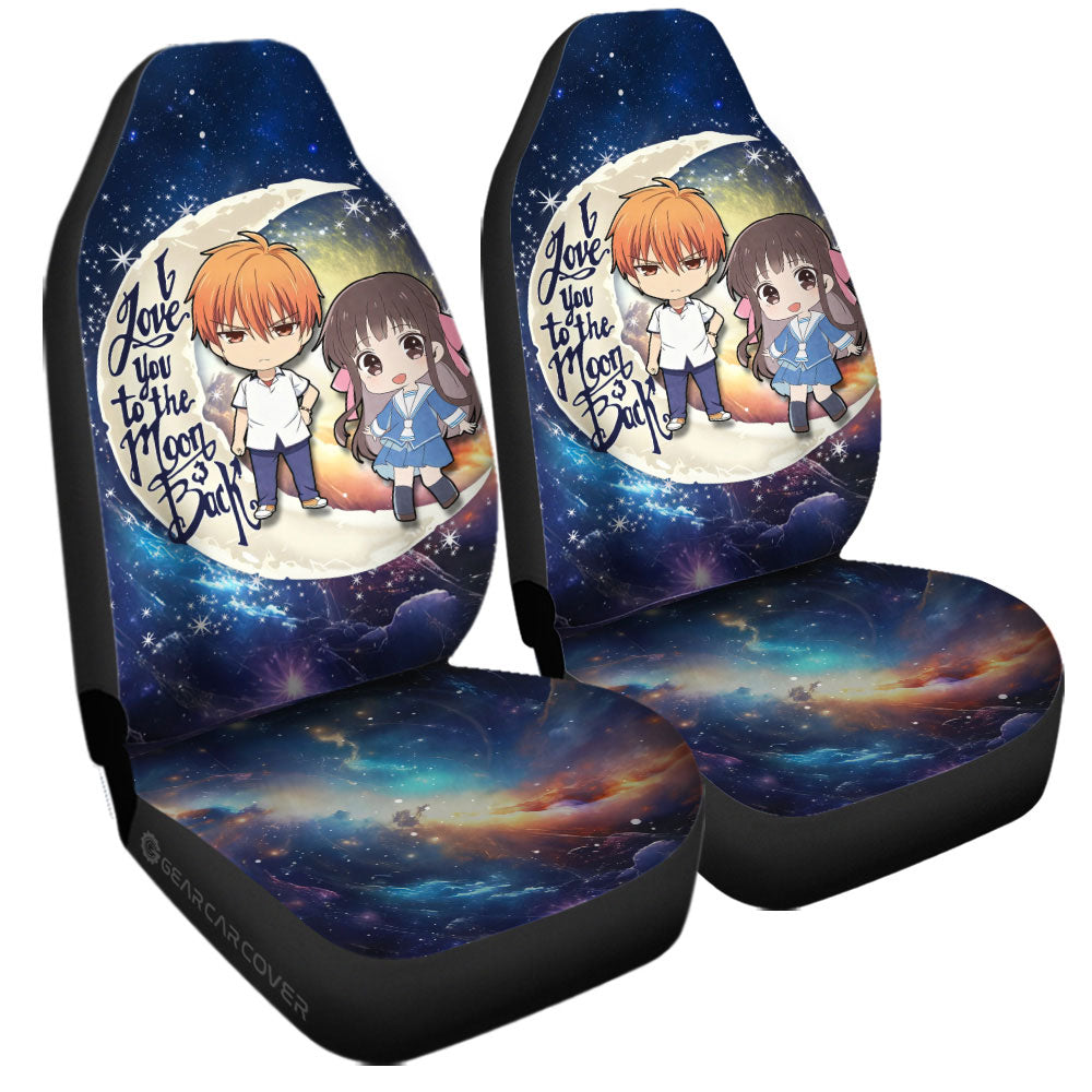 Tohru And Kyo Car Seat Covers Custom Car Accessories - Gearcarcover - 3