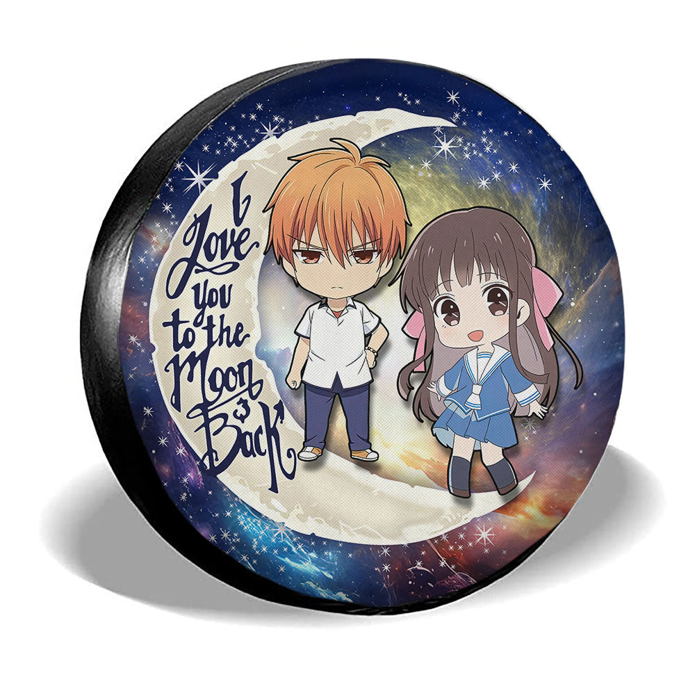 Tohru And Kyo Spare Tire Covers Custom Car Accessories - Gearcarcover - 3