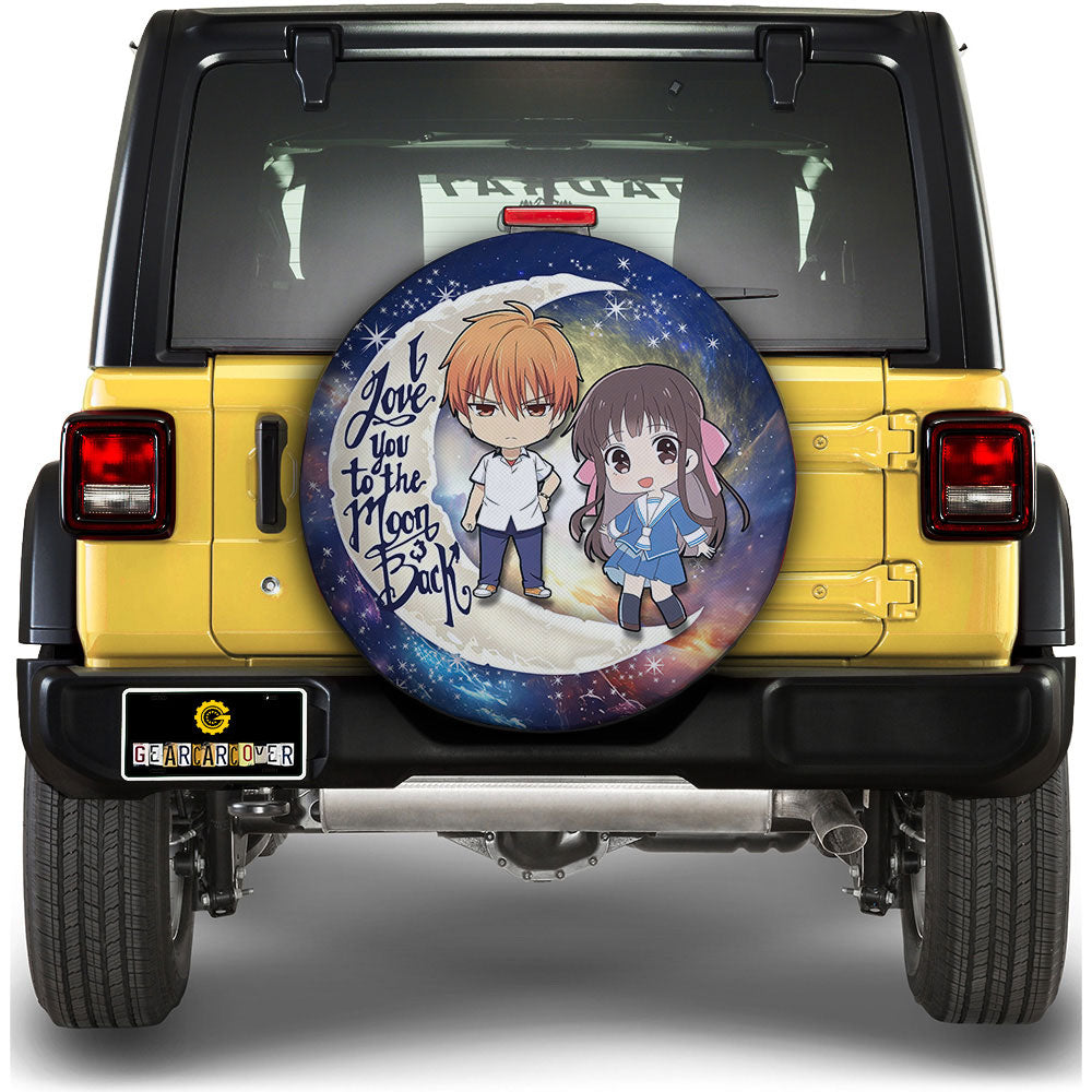 Tohru And Kyo Spare Tire Covers Custom Car Accessories - Gearcarcover - 1