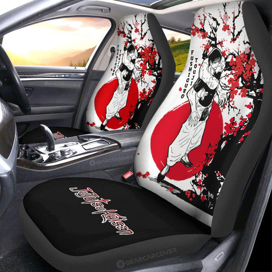 Toji Fushiguro Car Seat Covers Custom Japan Style Car Accessories - Gearcarcover - 2