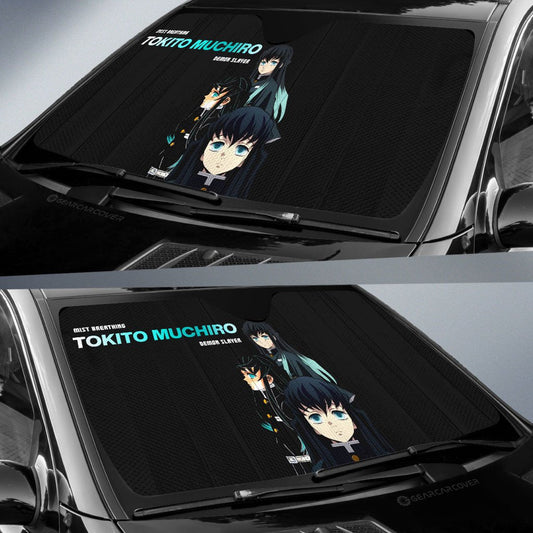 Tokitou Muichirou Car Sunshade Custom - Gearcarcover - 2