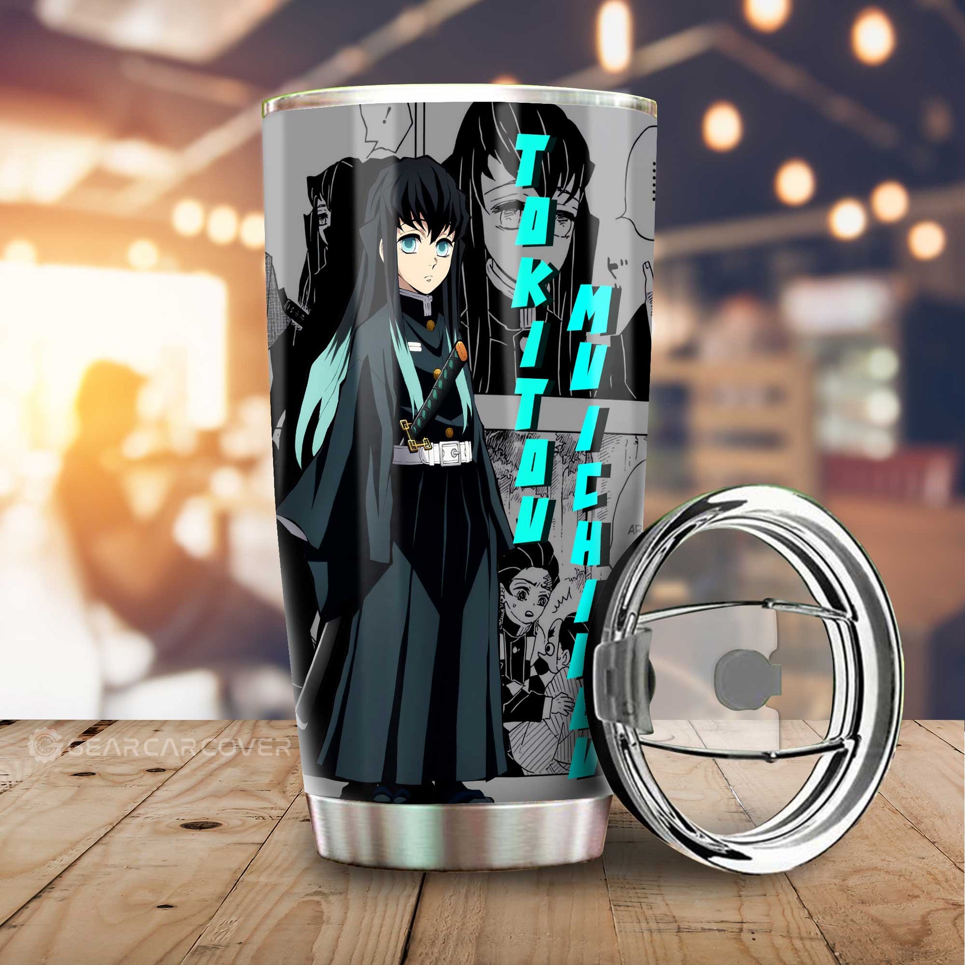 Tokitou Muichirou Tumbler Cup Custom Mix Mangas - Gearcarcover - 2
