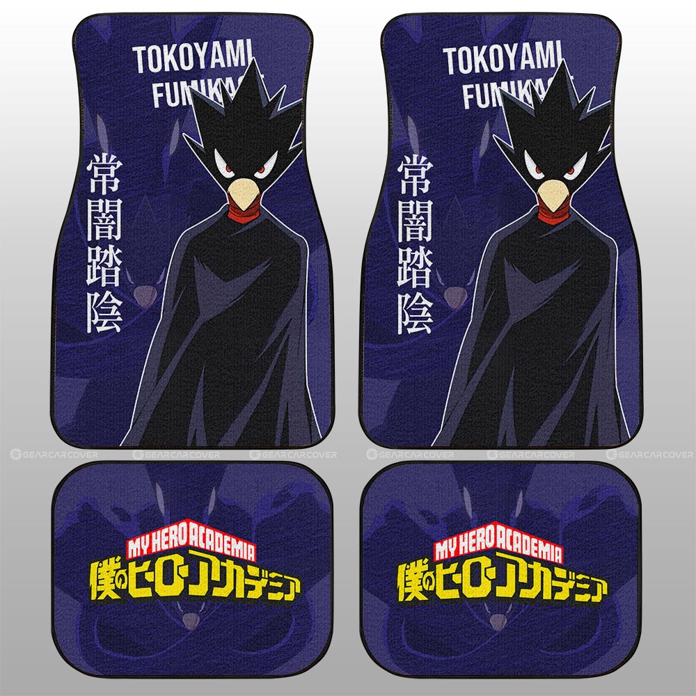 Tokoyami Fumikage Car Floor Mats Custom Car Accessories For Fans - Gearcarcover - 2