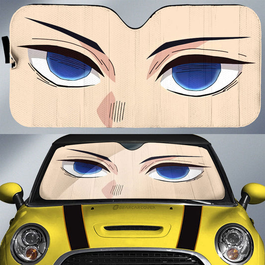 Tomioka Giyuu Car Sunshade Custom Car Accessories For Fans - Gearcarcover - 1