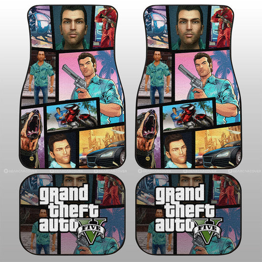 Tommy Vercetti Car Floor Mats Custom Car Accessories - Gearcarcover - 1