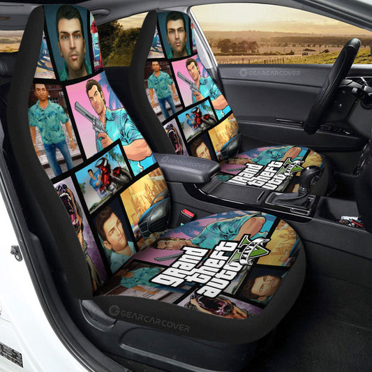 Tommy Vercetti Car Seat Covers Custom Car Accessories - Gearcarcover - 2