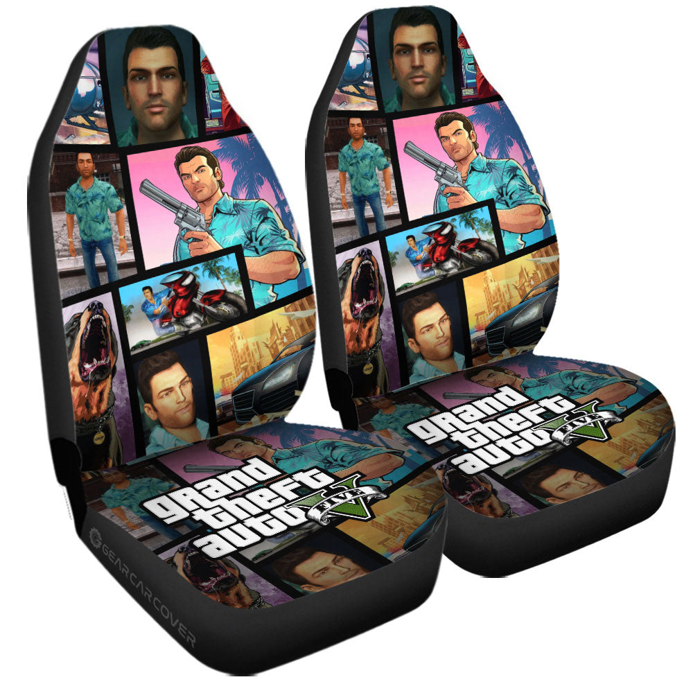 Tommy Vercetti Car Seat Covers Custom Car Accessories - Gearcarcover - 3