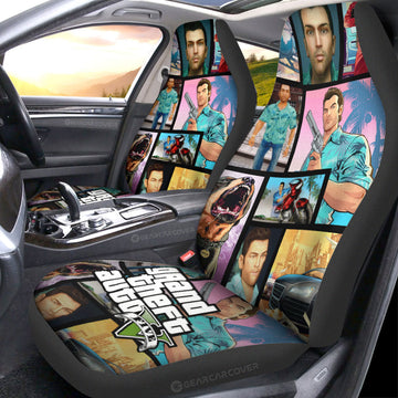 Tommy Vercetti Car Seat Covers Custom Car Accessories - Gearcarcover - 1