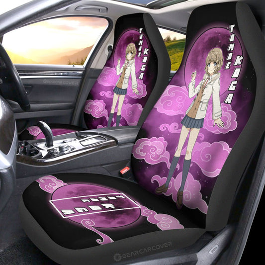 Tomoe Koga Car Seat Covers Custom Bunny Girl Senpai Car Accessories - Gearcarcover - 2