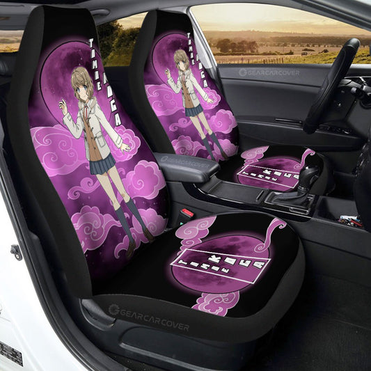 Tomoe Koga Car Seat Covers Custom Bunny Girl Senpai Car Accessories - Gearcarcover - 1