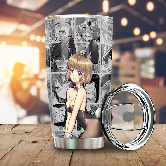 Tomoe Koga Tumbler Cup Custom Bunny Girl Senpai Car Accessories - Gearcarcover - 1