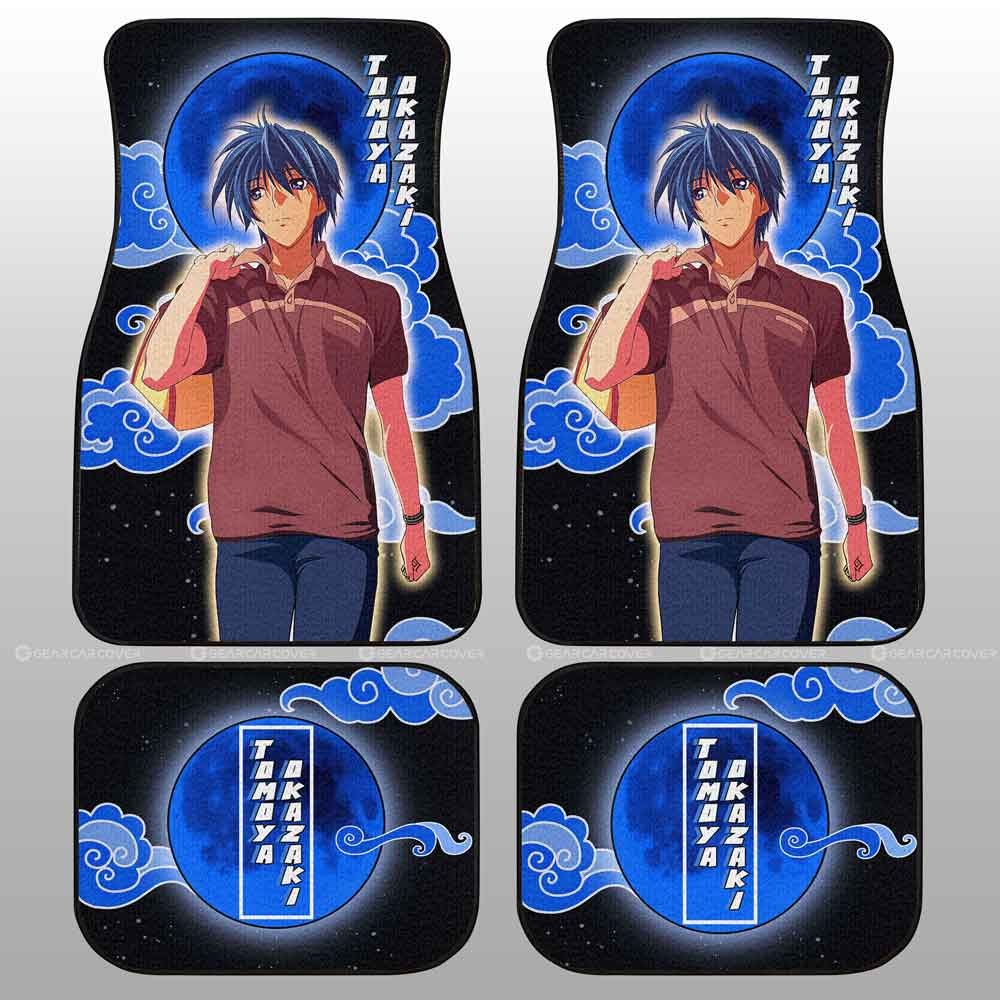 Tomoya Okazaki Car Floor Mats Custom Car Accessories - Gearcarcover - 2