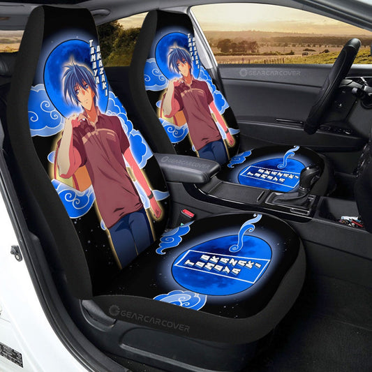 Tomoya Okazaki Car Seat Covers Custom Car Accessories - Gearcarcover - 1