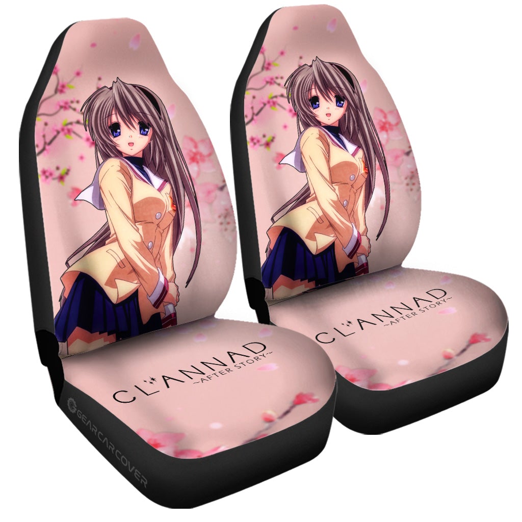 Tomoyo Sakagami Car Seat Covers Custom Car Accessories - Gearcarcover - 3