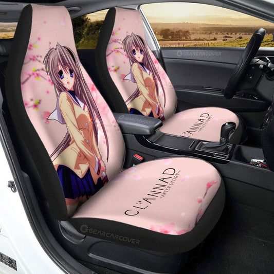 Tomoyo Sakagami Car Seat Covers Custom Car Accessories - Gearcarcover - 1