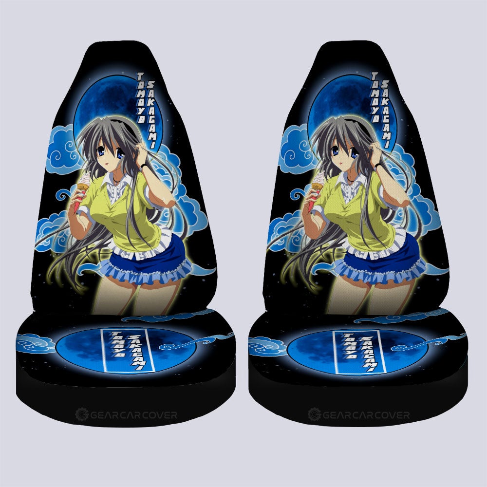 Tomoyo Sakagami Car Seat Covers Custom Car Accessories - Gearcarcover - 4