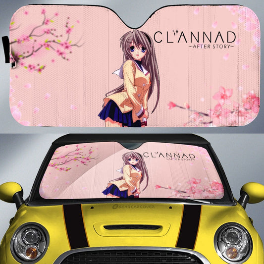 Tomoyo Sakagami Car Sunshade Custom Car Accessories - Gearcarcover - 1