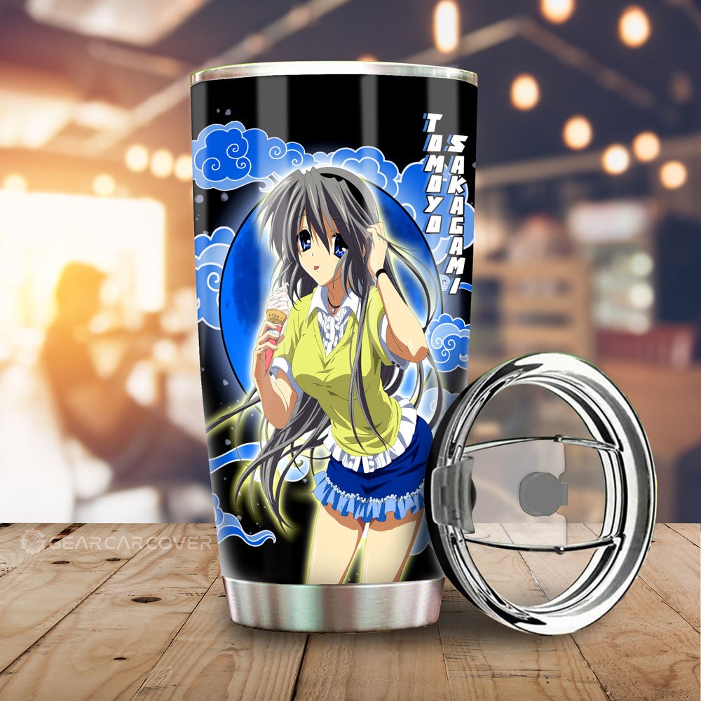 Tomoyo Sakagami Tumbler Cup Custom Car Accessories - Gearcarcover - 1