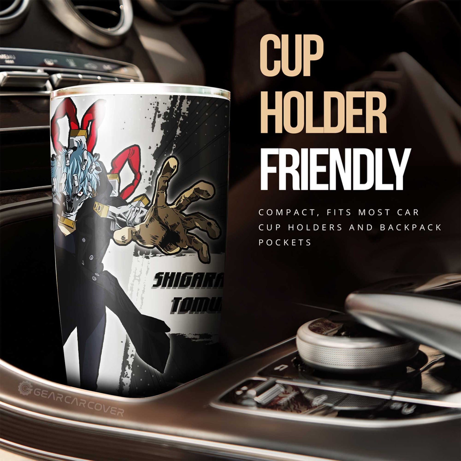 Tomura Shigaraki Tumbler Cup Custom For Fans - Gearcarcover - 2