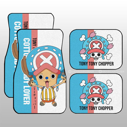 Tony Tony Chopper Car Floor Mats Custom Car Accessories For Fans - Gearcarcover - 1