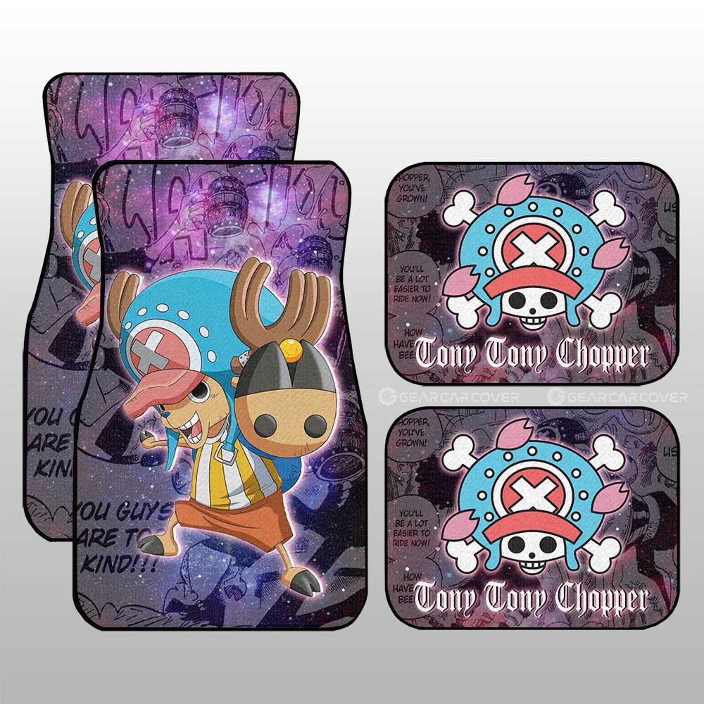 Tony Tony Chopper Car Floor Mats Custom Galaxy Style Car Accessories - Gearcarcover - 1