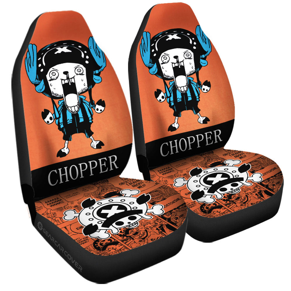 Tony Tony Chopper Car Seat Covers Custom Car Accessories - Gearcarcover - 3