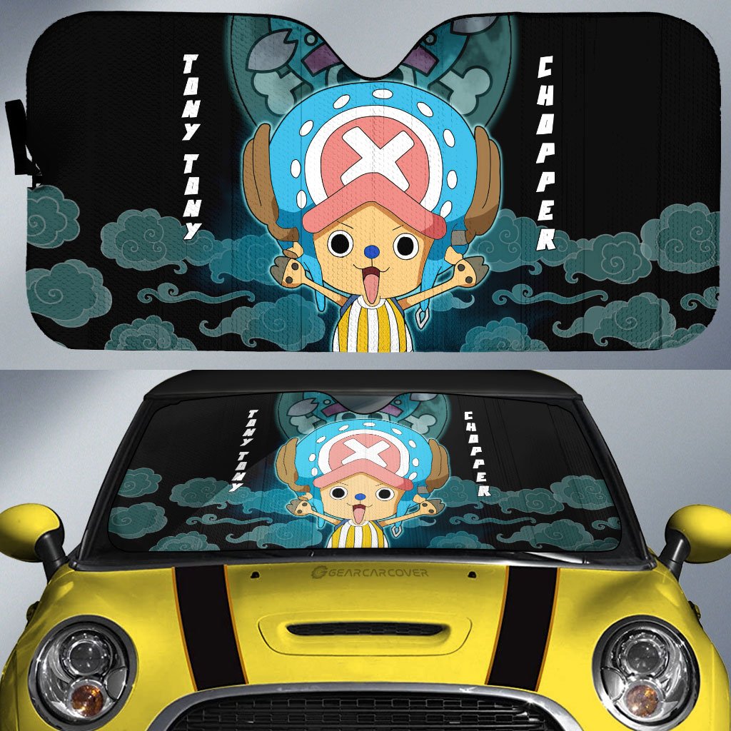 Tony Tony Chopper Car Sunshade Custom Car Accessories For Fans - Gearcarcover - 1