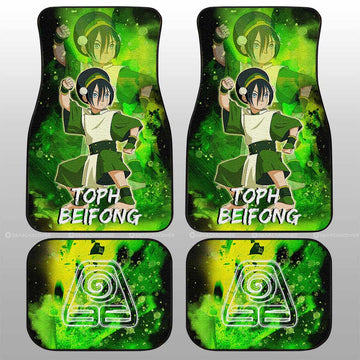 Toph Beifong Car Floor Mats Custom Avatar The Last - Gearcarcover - 1