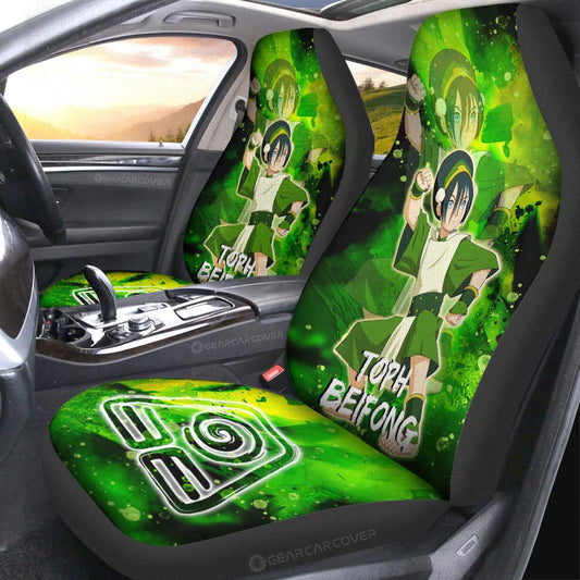 Toph Beifong Car Seat Covers Custom Avatar The Last - Gearcarcover - 2