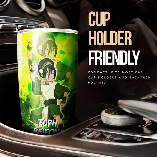 Toph Beifong Tumbler Cup Custom Avatar The Last - Gearcarcover - 2