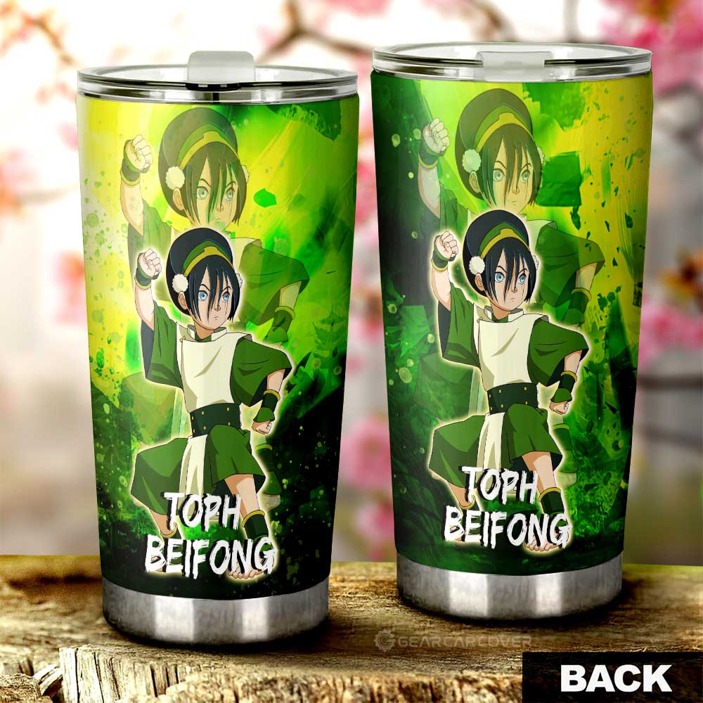 Toph Beifong Tumbler Cup Custom Avatar The Last - Gearcarcover - 3