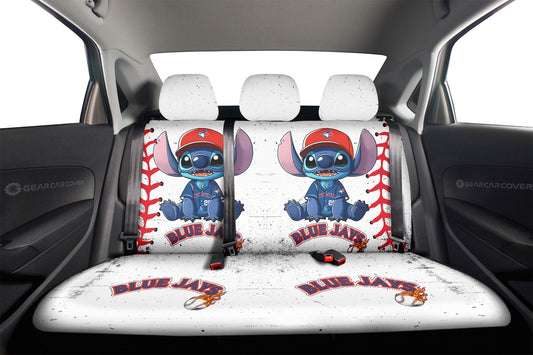 Toronto Blue Jays Car Back Seat Covers Stitch Theme Collection - Gearcarcover - 2