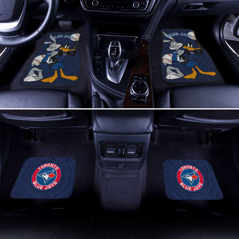 Toronto Blue Jays Car Floor Mats Custom Car Accessories - Gearcarcover - 2