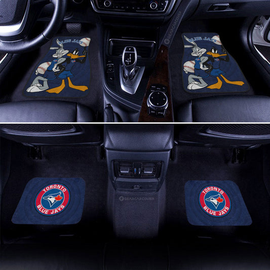Toronto Blue Jays Car Floor Mats Custom Car Accessories - Gearcarcover - 2