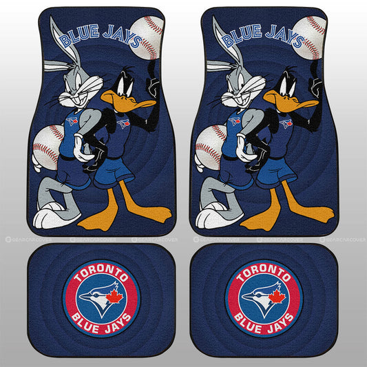 Toronto Blue Jays Car Floor Mats Custom Car Accessories - Gearcarcover - 1