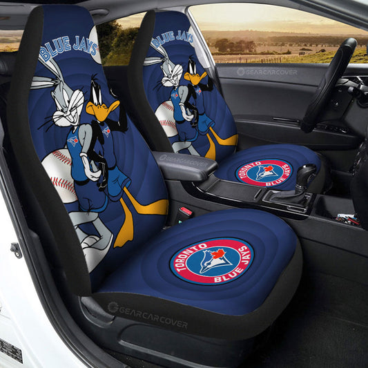 Toronto Blue Jays Car Seat Covers Custom Car Accessories - Gearcarcover - 2