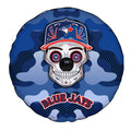 Toronto Blue Jays Spare Tire Covers Camera Hole Skull Theme Collection - Gearcarcover - 4