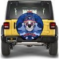Toronto Blue Jays Spare Tire Covers Camera Hole Skull Theme Collection - Gearcarcover - 1