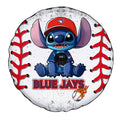Toronto Blue Jays Spare Tire Covers Camera Hole Stitch Theme Collection - Gearcarcover - 4