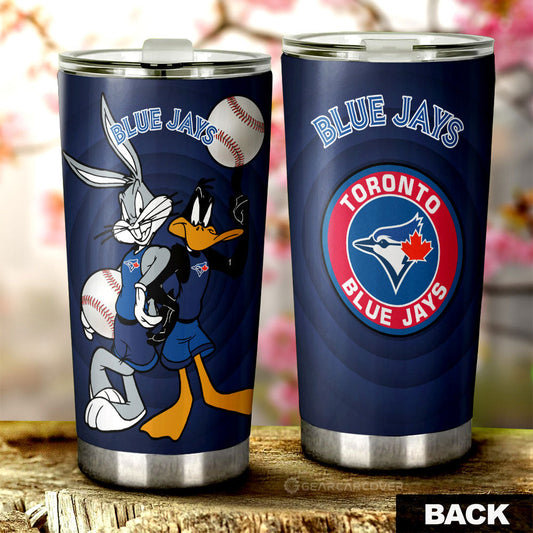 Toronto Blue Jays Tumbler Cup Custom Car Accessories - Gearcarcover - 1