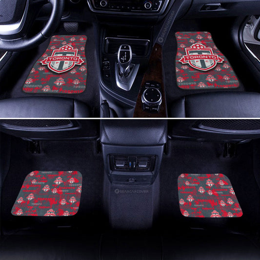 Toronto FC Car Floor Mats Custom Car Accessories - Gearcarcover - 2